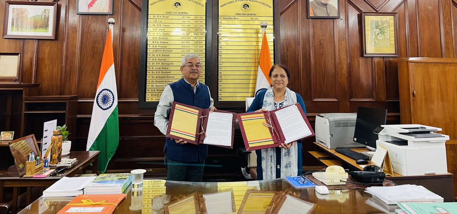 MoU FIPPI and ICFRE for Clonal Project