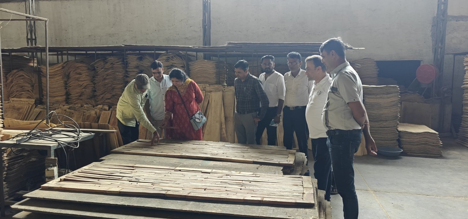 Visit to Gujarat's Plywood & Door Manufacturing Industry