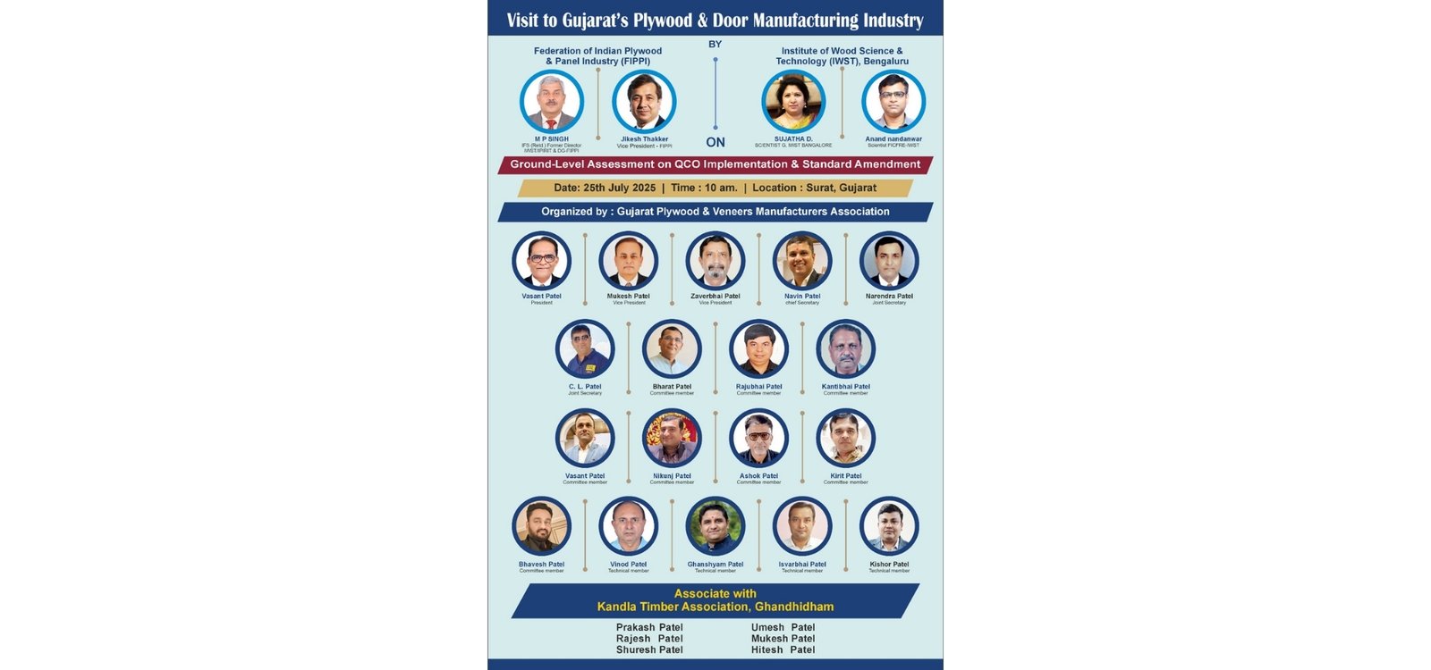 Visit to Gujarat's Plywood & Door Manufacturing Industry