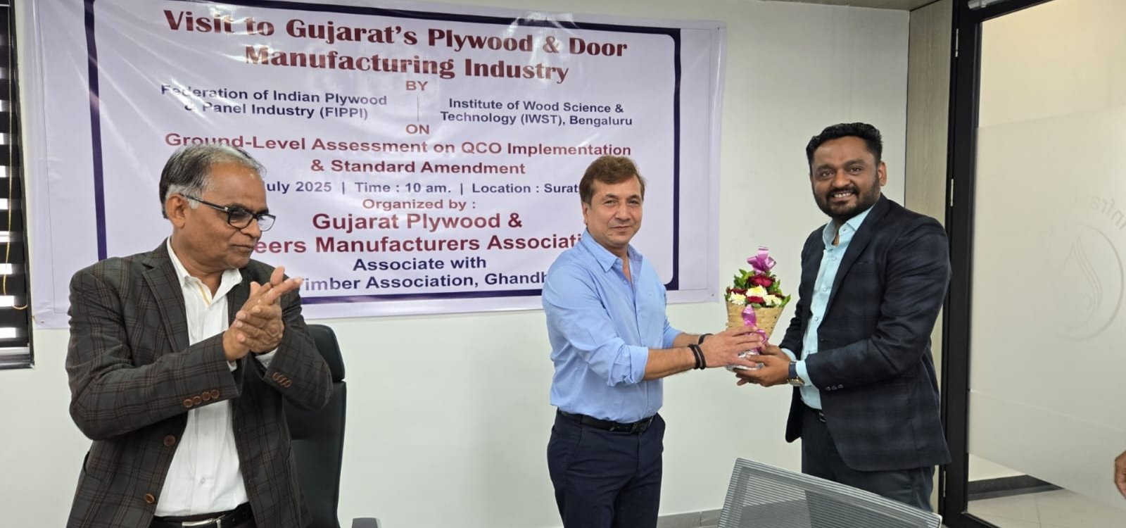 Visit to Gujarat's Plywood & Door Manufacturing Industry