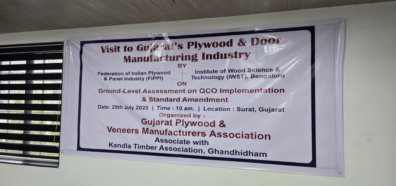 Visit to Gujarat's Plywood & Door Manufacturing Industry